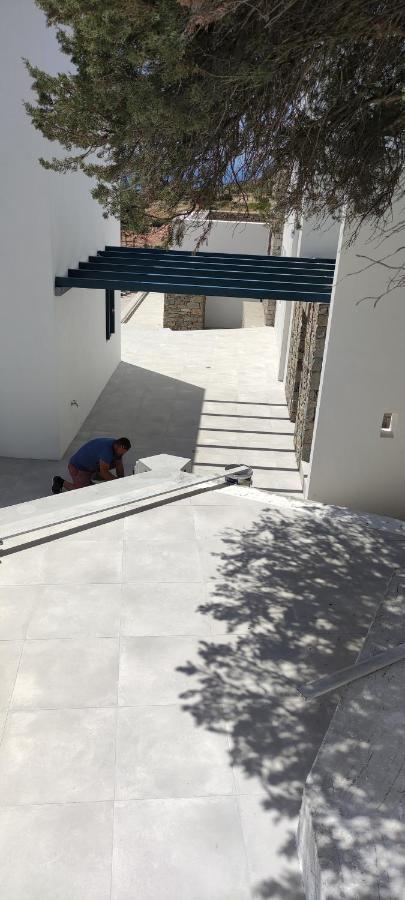 Paros-Memories-Neubau-Villen, Sportpool Aspro Chorio Exterior photo
