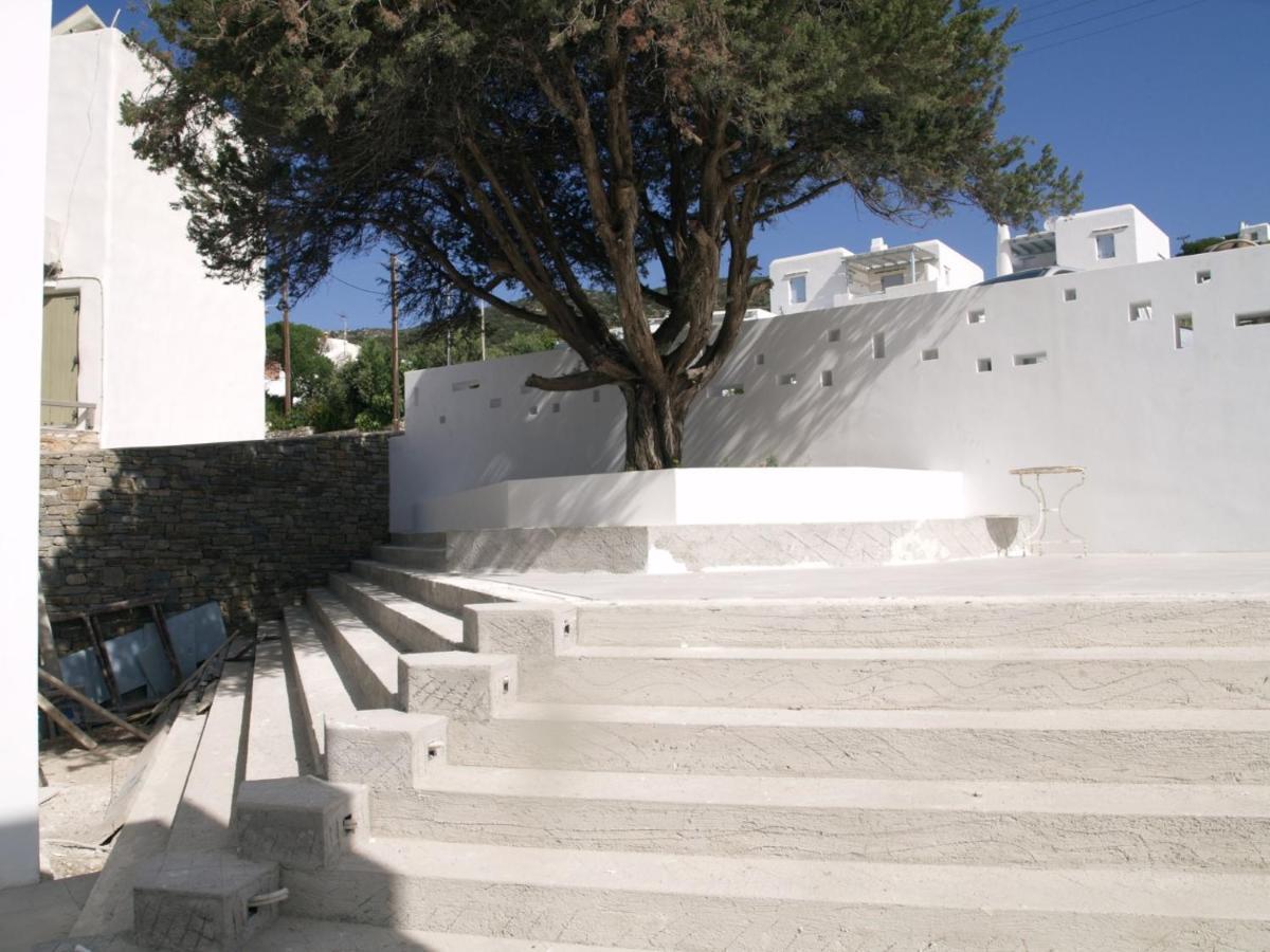 Paros-Memories-Neubau-Villen, Sportpool Aspro Chorio Exterior photo
