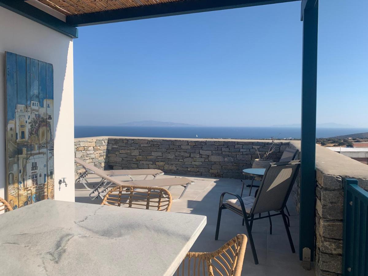 Paros-Memories-Neubau-Villen, Sportpool Aspro Chorio Exterior photo