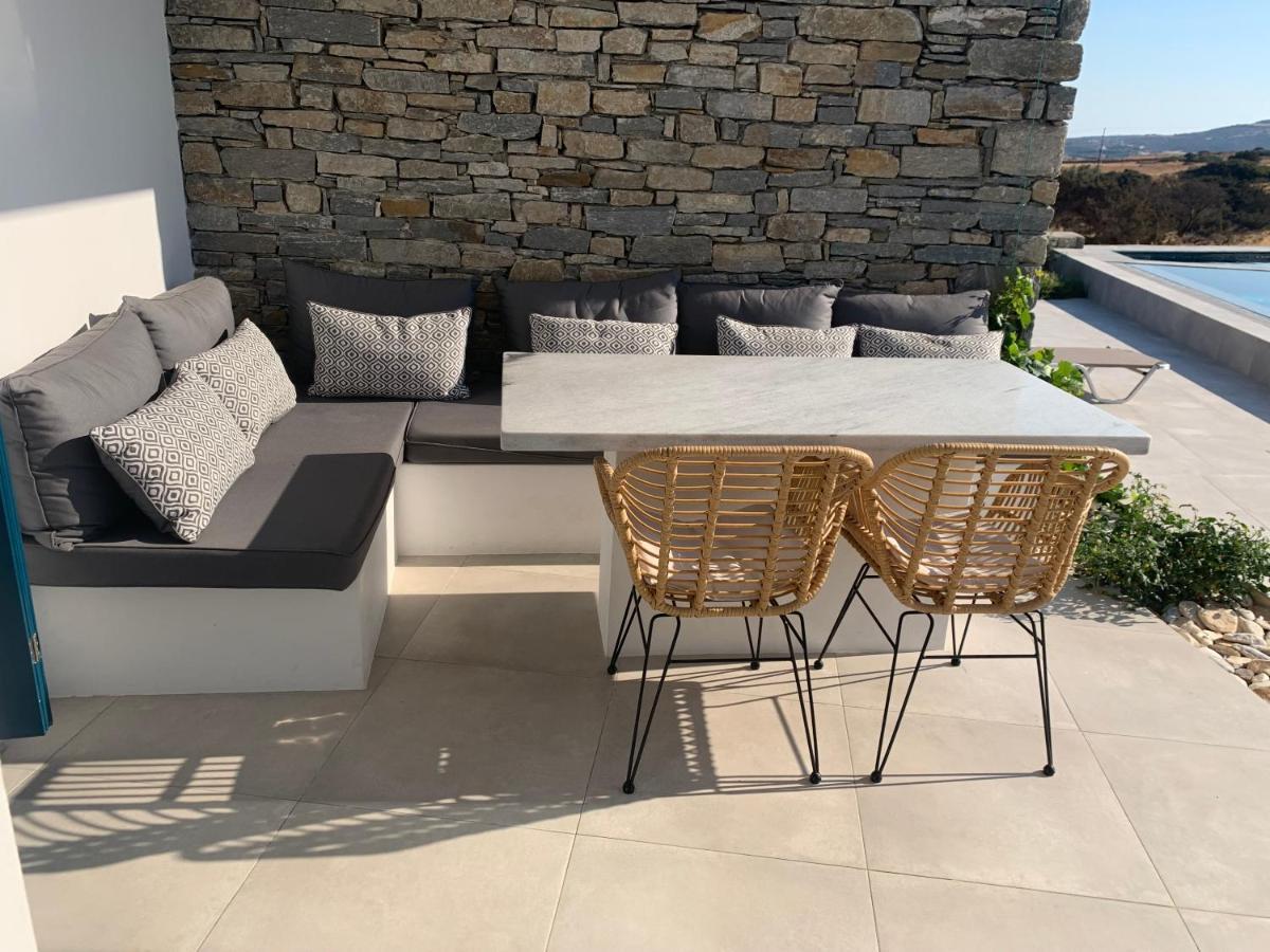 Paros-Memories-Neubau-Villen, Sportpool Aspro Chorio Exterior photo