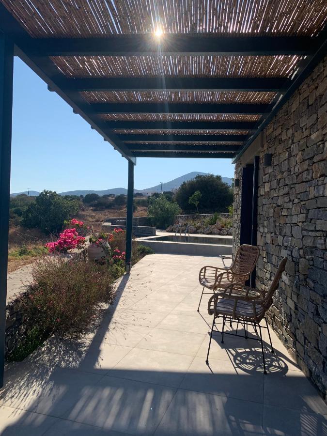 Paros-Memories-Neubau-Villen, Sportpool Aspro Chorio Exterior photo