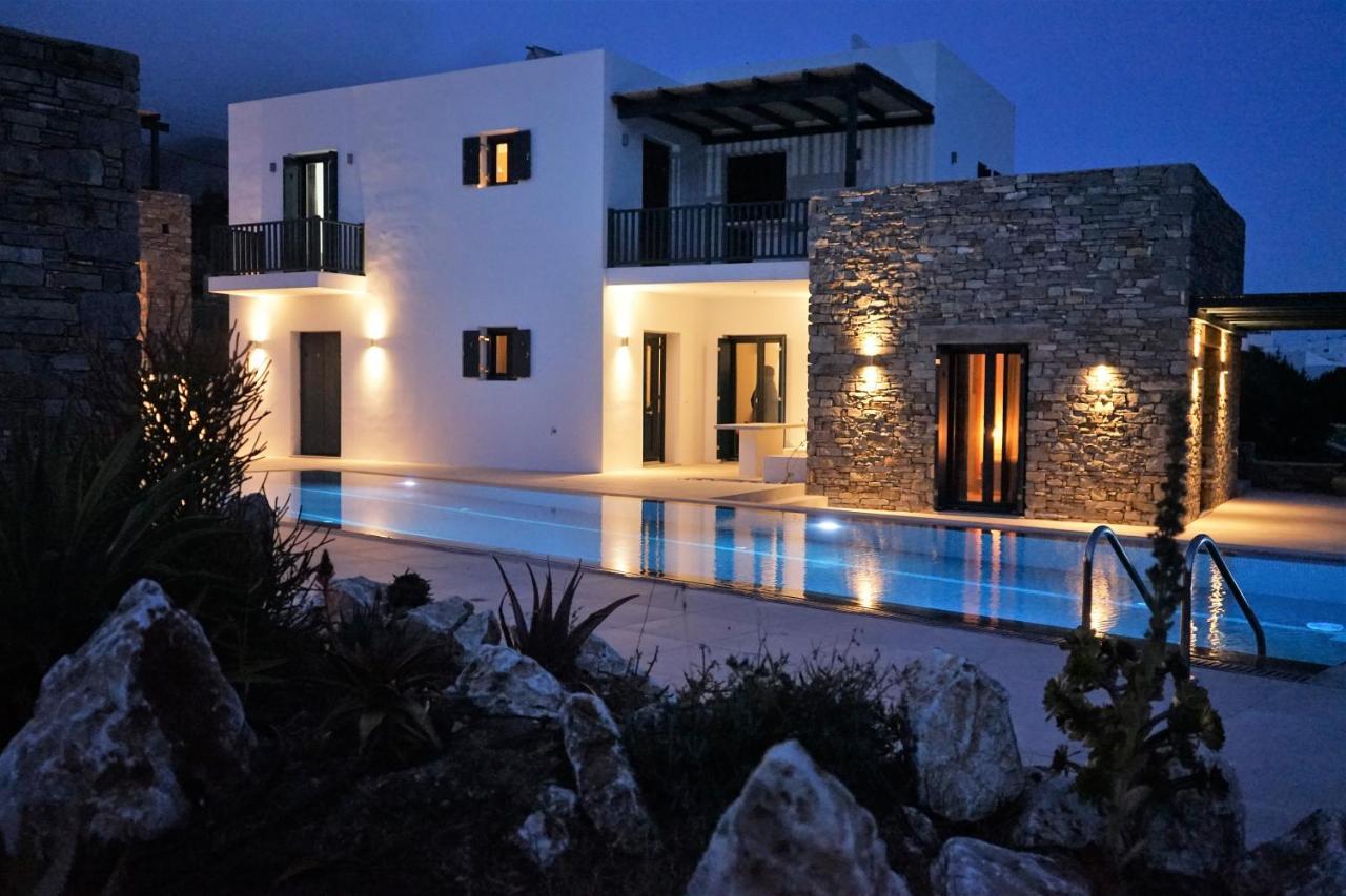 Paros-Memories-Neubau-Villen, Sportpool Aspro Chorio Exterior photo