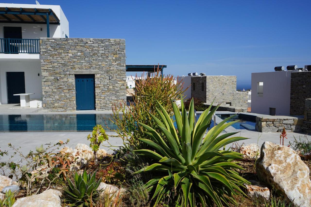 Paros-Memories-Neubau-Villen, Sportpool Aspro Chorio Exterior photo